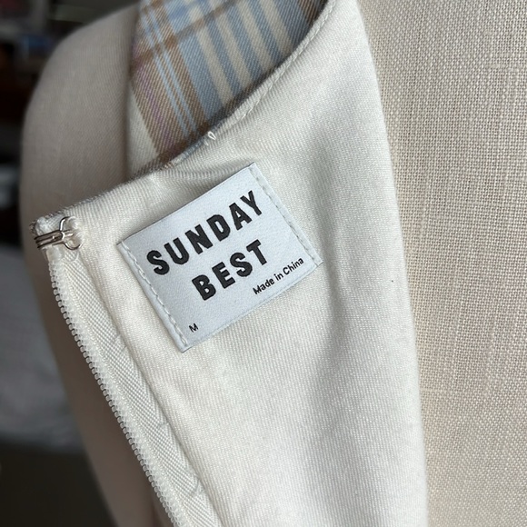 Aritzia / Sunday Best Plaid "Trish" Mini Dress - Picture 7 of 7